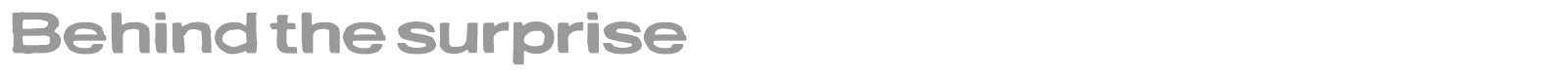 Behind the surprise font preview
